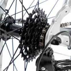 VELO ROUTE HOMME CYCLOTOURISME RC100 GRIS 18 VELO ROUTE HOMME CYCLOTOURISME RC100 GRIS -Plein Air Équipement Magasin velo route homme cyclotourisme rc100 gris 6