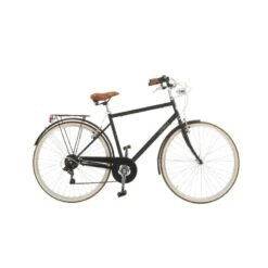 Vélo Urbain Airbici 619M Homme, Cadre En Acier, Noir