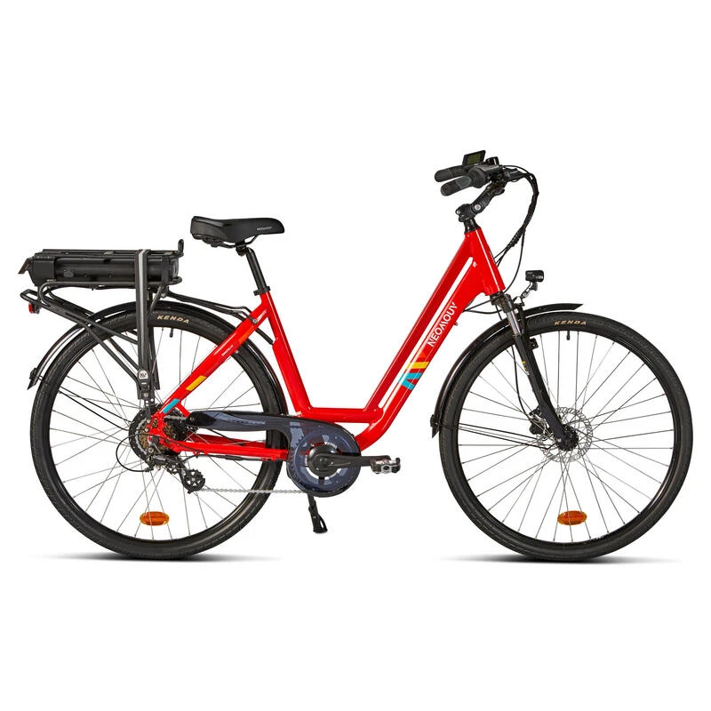 Vélo Ville électrique - NEOMOUV Sinapia Hydraulique - Rouge 3 Vélo Ville électrique - NEOMOUV Sinapia Hydraulique - Rouge