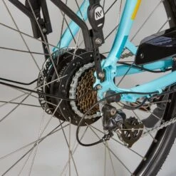 Vélo Ville électrique - NEOMOUV Sinapia Hydraulique - Turquoise -Plein Air Équipement Magasin velo ville electrique neomouv sinapia hydraulique turquoise 4