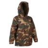 Veste Chasse Chaude 100 Junior Camouflage Vert -Plein Air Équipement Magasin veste chasse chaude 100 junior camouflage vert