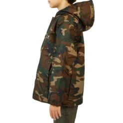 Veste Chasse Chaude 100 Junior Camouflage Vert 15 Veste Chasse Chaude 100 Junior Camouflage Vert -Plein Air Équipement Magasin veste chasse chaude 100 junior camouflage vert 3