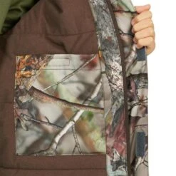 VESTE CHASSE CHAUDE ET IMPERMÉABLE SIBIR 300 JUNIOR CAMOUFLAGE KAMO-BR -Plein Air Équipement Magasin veste chasse chaude et impermeable sibir 300 junior camouflage kamo br 8