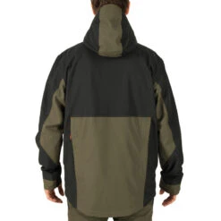VESTE CHASSE IMPERMEABLE RENFORT VERTE 500 14 VESTE CHASSE IMPERMEABLE RENFORT VERTE 500 -Plein Air Équipement Magasin veste chasse impermeable renfort verte 500 2