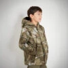 VESTE CHAUDE JUNIOR 100 CAMOUFLAGE TREEMETIC -Plein Air Équipement Magasin veste chaude junior 100 camouflage treemetic