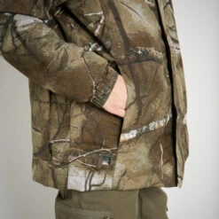 VESTE CHAUDE JUNIOR 100 CAMOUFLAGE TREEMETIC 13 VESTE CHAUDE JUNIOR 100 CAMOUFLAGE TREEMETIC -Plein Air Équipement Magasin veste chaude junior 100 camouflage treemetic 3