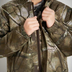 VESTE CHAUDE JUNIOR 100 CAMOUFLAGE TREEMETIC 15 VESTE CHAUDE JUNIOR 100 CAMOUFLAGE TREEMETIC -Plein Air Équipement Magasin veste chaude junior 100 camouflage treemetic 5