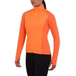 Veste De Course Superhermique Des Femmes Avec Poches Zippées Et Capot