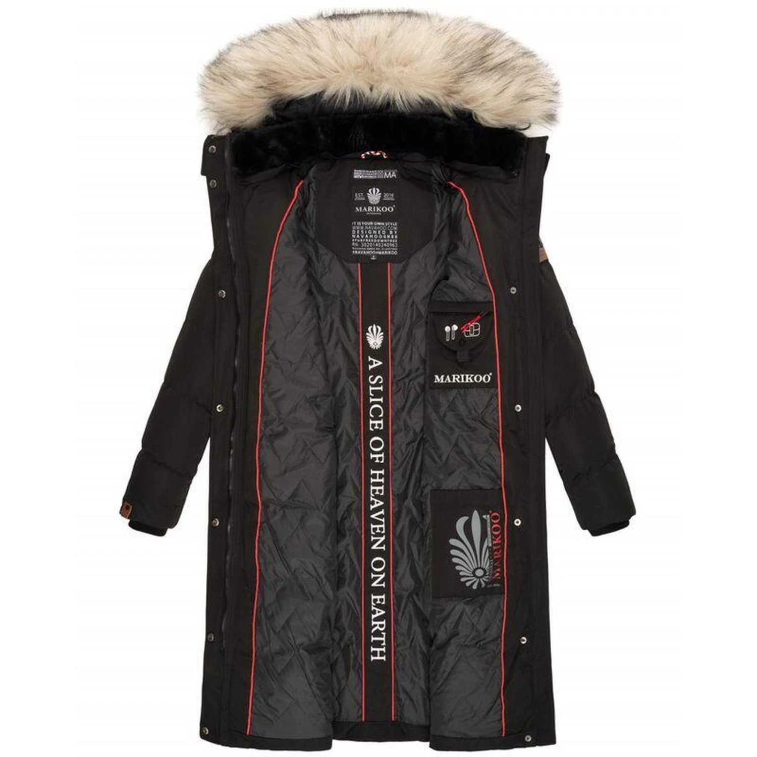 Veste Hiver Femme SCHNEESTERNCHEN Marikoo 6 Veste Hiver Femme SCHNEESTERNCHEN Marikoo – Image 4