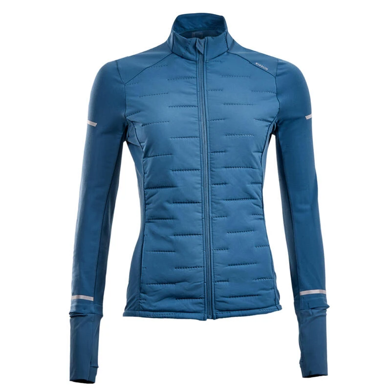 VESTE KIPRUN WARM FEMME BLEU TURQUOISE 5 VESTE KIPRUN WARM FEMME BLEU TURQUOISE – Image 3