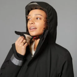 BTWIN VESTE PLUIE CHAUDE VELO VILLE VISIBILITE NUIT 540 FEMME NOIR 16 BTWIN VESTE PLUIE CHAUDE VELO VILLE VISIBILITE NUIT 540 FEMME NOIR -Plein Air Équipement Magasin veste pluie chaude velo ville visibilite nuit 540 femme noir 4