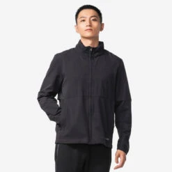 Veste Running Coupe Vent Homme - Wind 500 Noir