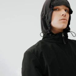 Veste Running Coupe Vent Homme - Wind 500 Noir 18 Veste Running Coupe Vent Homme - Wind 500 Noir -Plein Air Équipement Magasin veste running coupe vent homme wind 500 noir 6