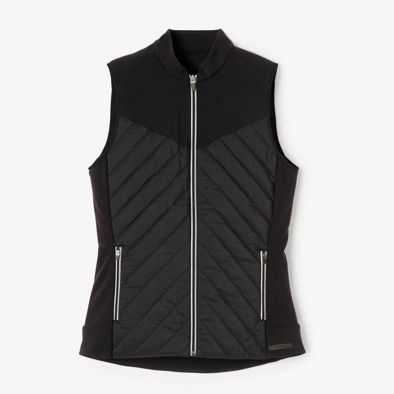 Veste Sans Manche Running Chaude Femme - Warm Noir 9 Veste Sans Manche Running Chaude Femme - Warm Noir – Image 7