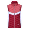 Regatta Veste Sans Manches HARROCK Femme (Rouge Foncé / Corail Clair) -Plein Air Équipement Magasin veste sans manches harrock femme rouge fonce corail clair