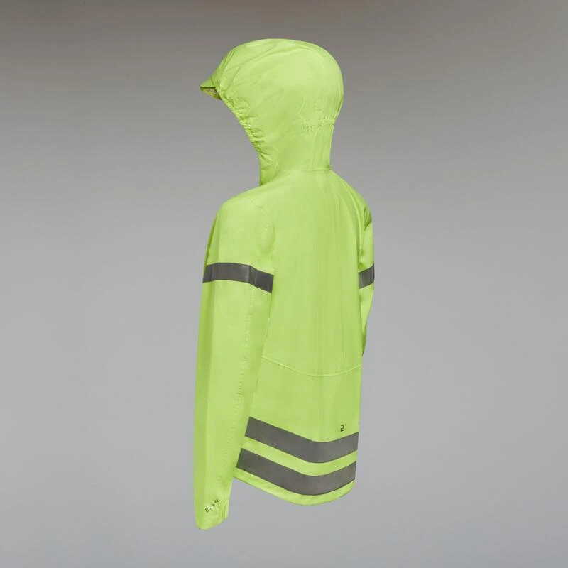 BTWIN VESTE VÉLO 500 ENFANT PLUIE JAUNE HAUTE VISIBILITÉ 7 BTWIN VESTE VÉLO 500 ENFANT PLUIE JAUNE HAUTE VISIBILITÉ – Image 5