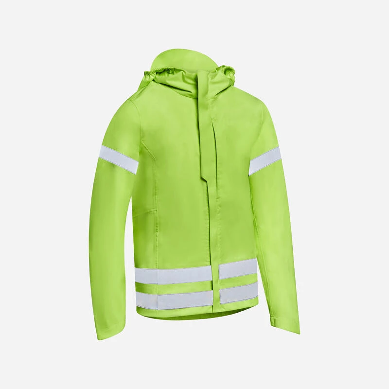 BTWIN VESTE VÉLO 500 ENFANT PLUIE JAUNE HAUTE VISIBILITÉ 3 BTWIN VESTE VÉLO 500 ENFANT PLUIE JAUNE HAUTE VISIBILITÉ
