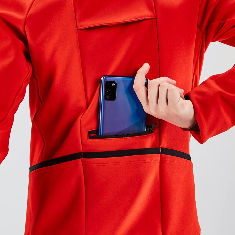 BTWIN VESTE VELO ENFANT 900 NOIRE ROUGE 8 BTWIN VESTE VELO ENFANT 900 NOIRE ROUGE – Image 6