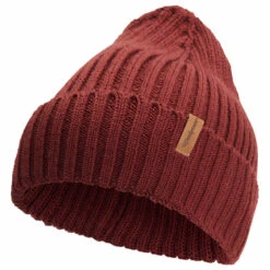 Woolpower Beanie Rib - Rouge Rouillé -Plein Air Équipement Magasin woolpower beanie rib rouge rouille 4